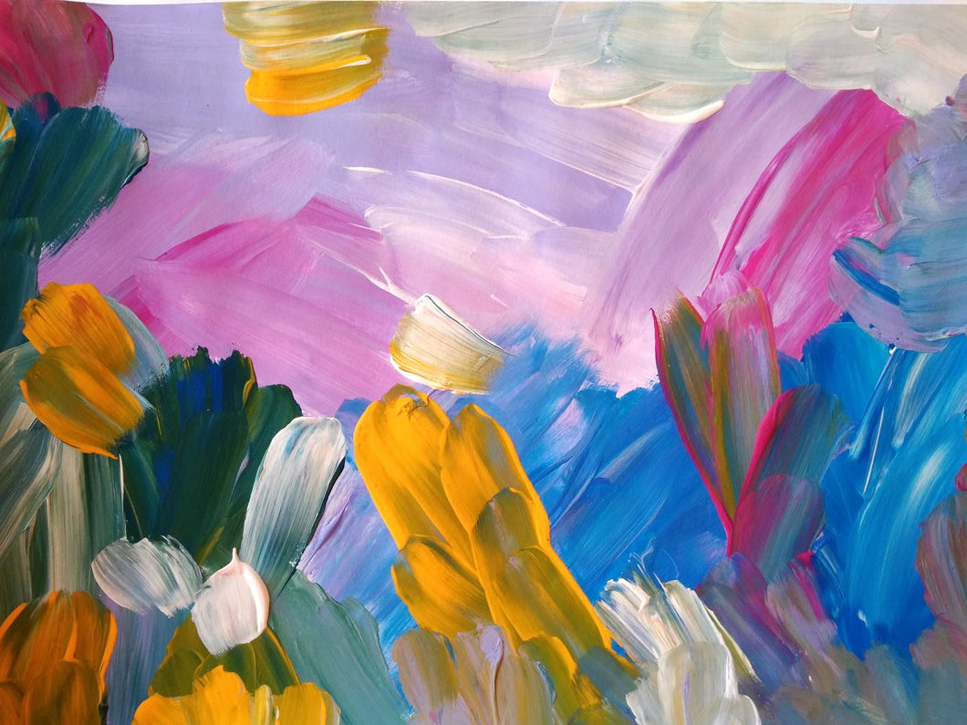 SUNSET - AGNES IGNACZ Wall Art Print