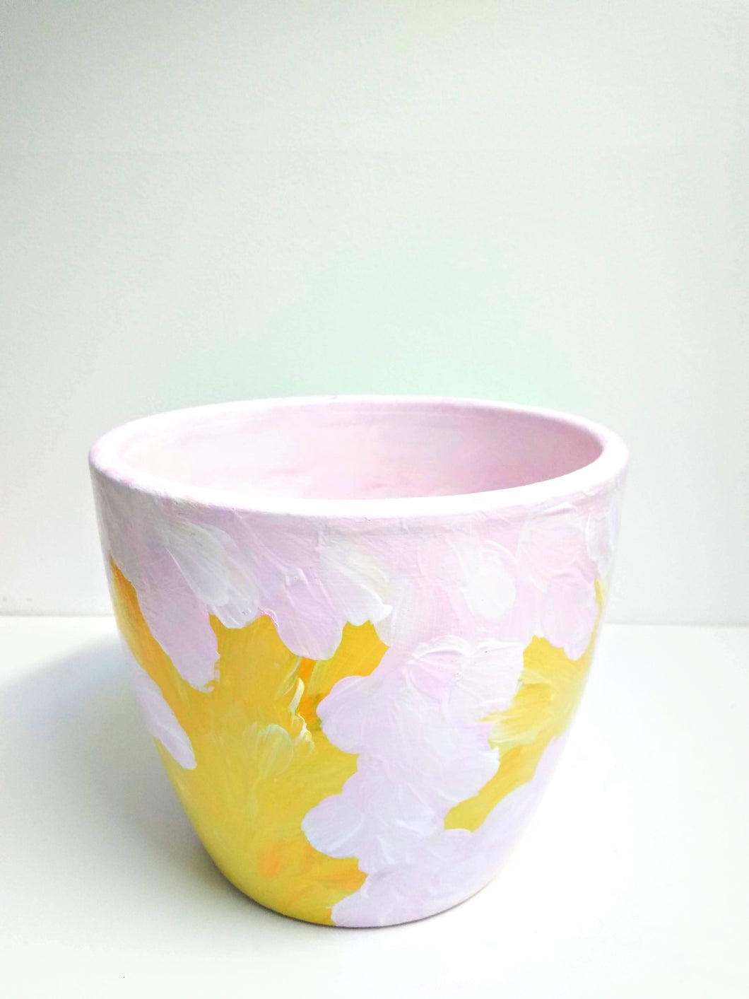 Hand painted Plant Pot, multiple sizes and colours available