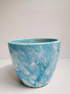 Hand-painted Plant Pot, multiple sizes and colours available